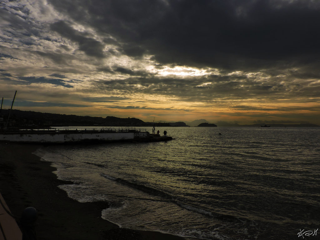 fotografia paesaggio mare pozzuoli
