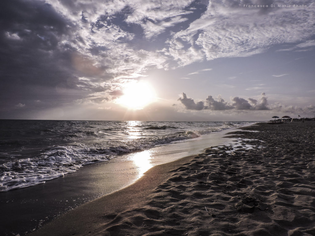 fotografia paesaggio mare torvajanica