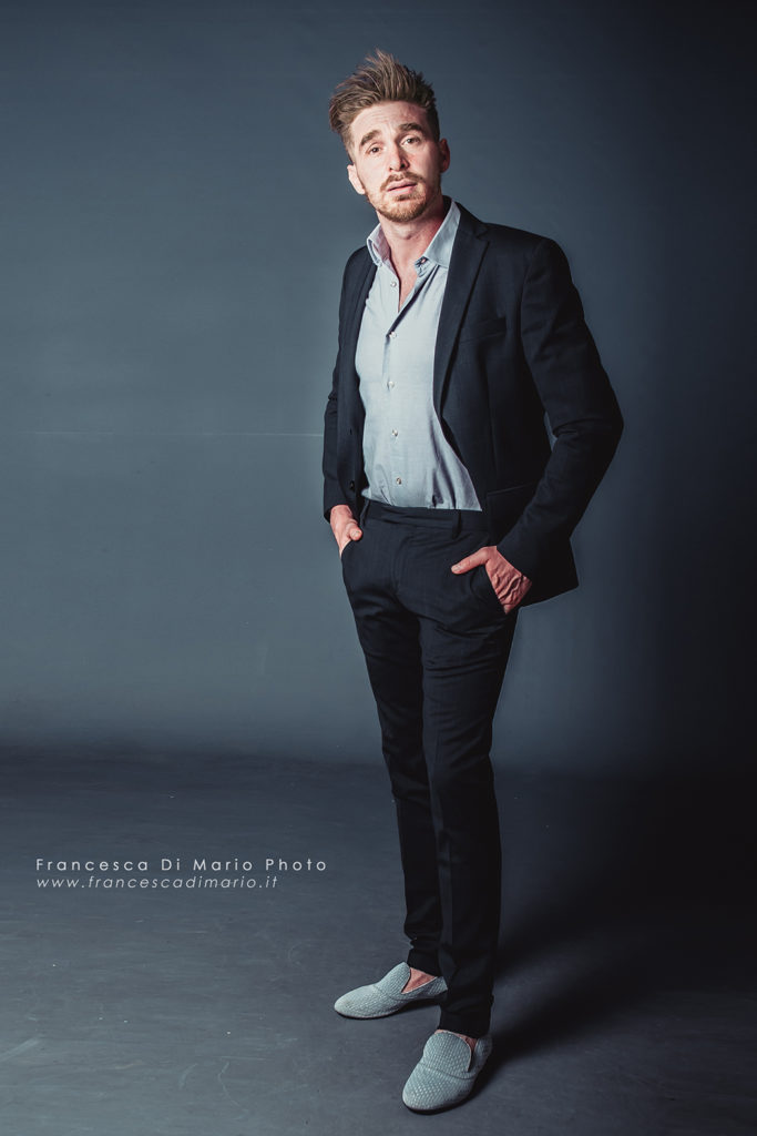 fotografo book moda roma uomo
